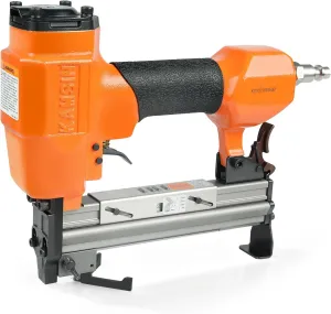 KAMSIN V1015 Pneumatic Picture Frame V Nailer, Fits 5/16'' to 19/32'' (7 to 15 mm) V Nails, 30 Gauge Air-Powered Frame Joiner for Picture Framing