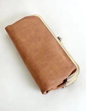 Karen Hobo Wallet | Tan