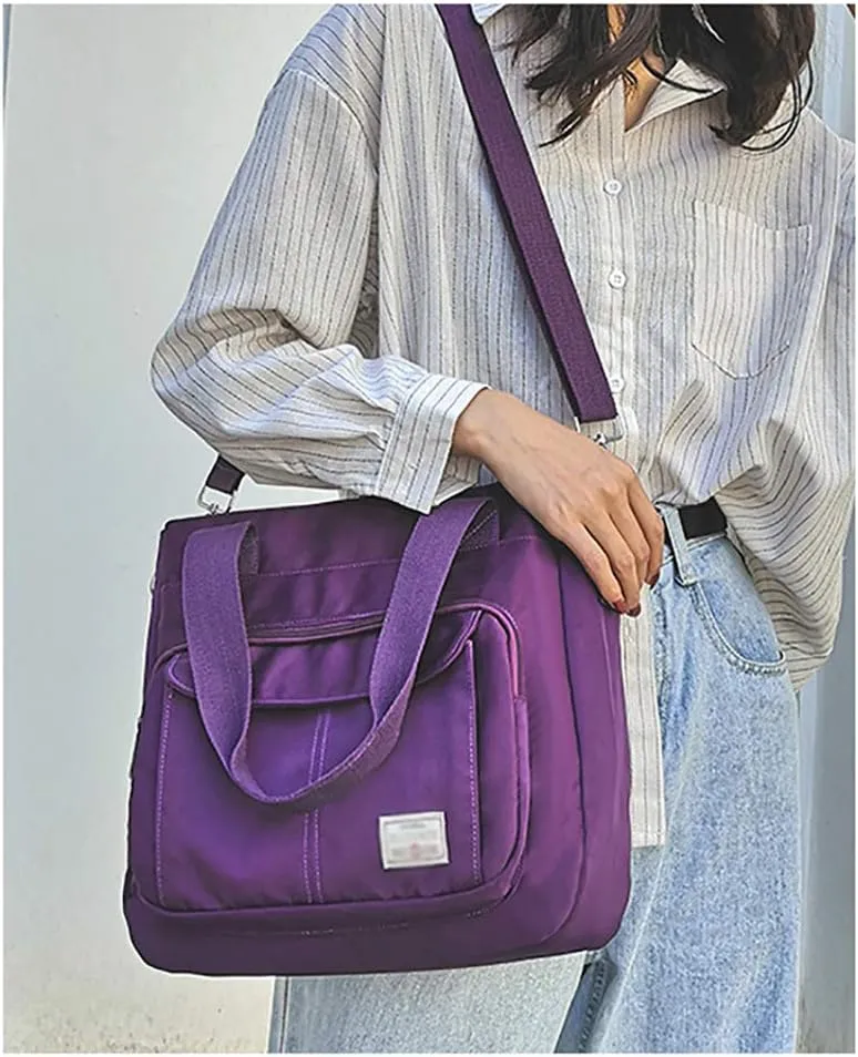 KARRESLY Women's Casual Hobo Shoulder Bag Large Capacity Nylon Daily Messenger Bag Work Shopper Handbag Purse