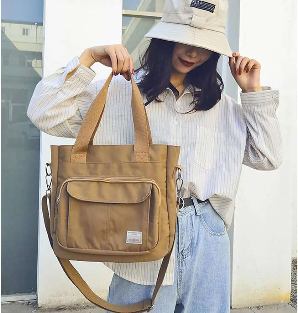 KARRESLY Women's Casual Hobo Shoulder Bag Large Capacity Nylon Daily Messenger Bag Work Shopper Handbag Purse
