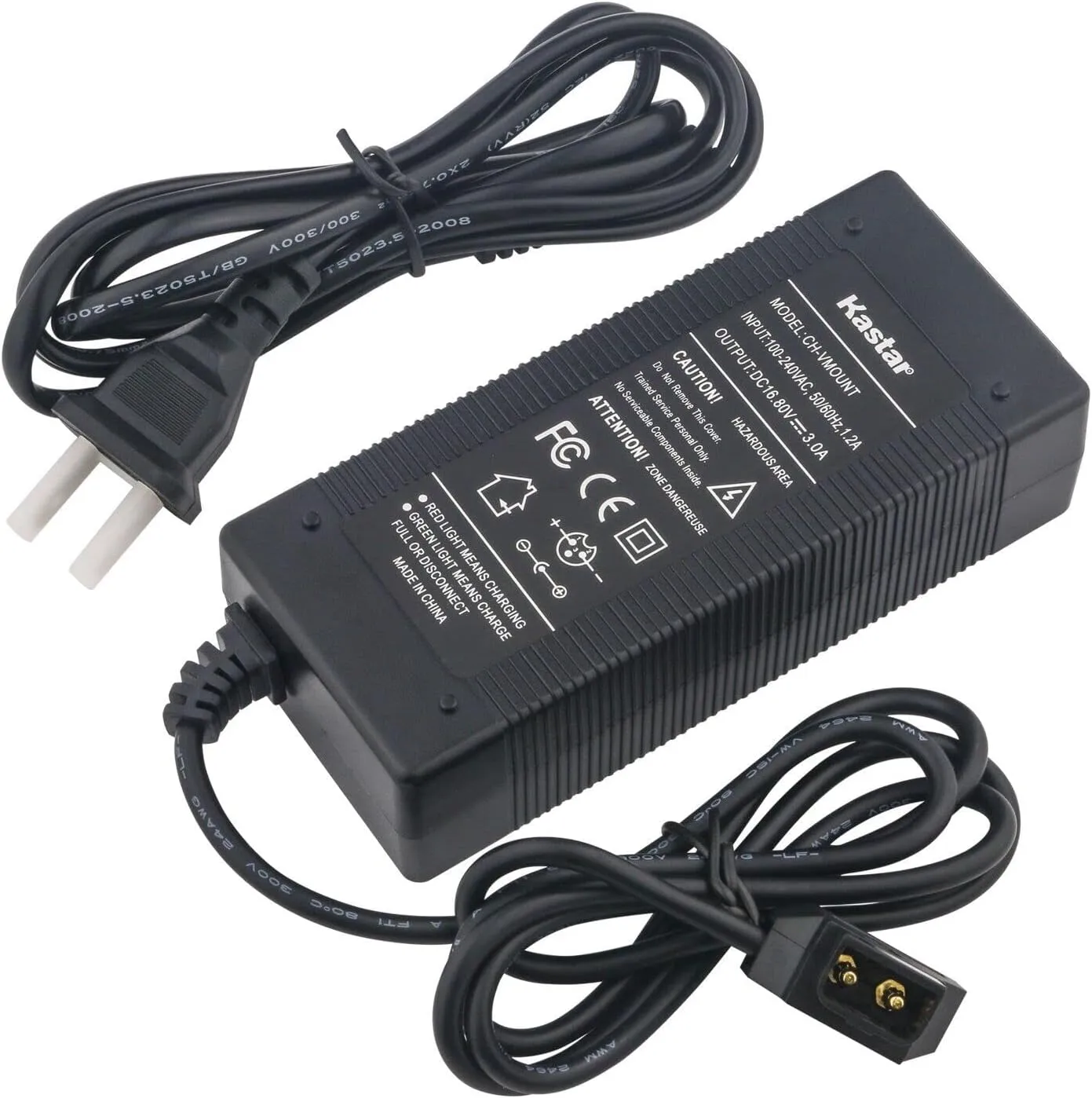 Kastar BP-Z75W D-Tap Charger Compatible with DSR-300F DSR-300K DSR-300L DSR-300P DSR-300PF DSR-300PK DSR-300PL DSR-370 DSR-370K1 DSR-370K2 DSR-370L DSR-370P DSR-370PK1 Camera