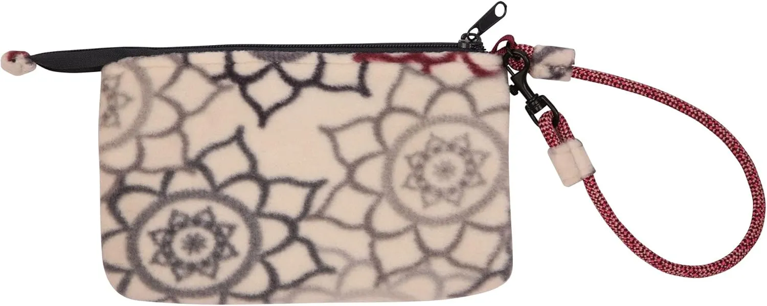 KAVU Cozy Clutch Fleeece Wallet Pouch Zip Wristlet