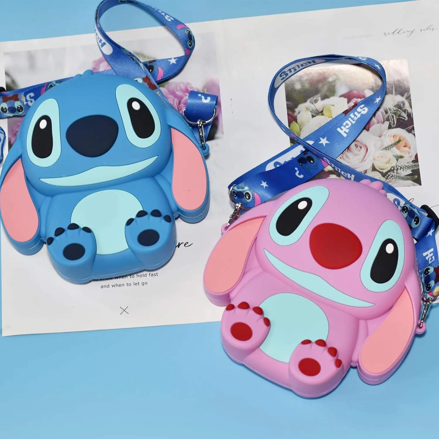 Kawaii Kitty Bag with Adjustable Shoulder Strap, Zipper Handbag Cute Kitty Coin Wallet Purse Shoulder Bag,