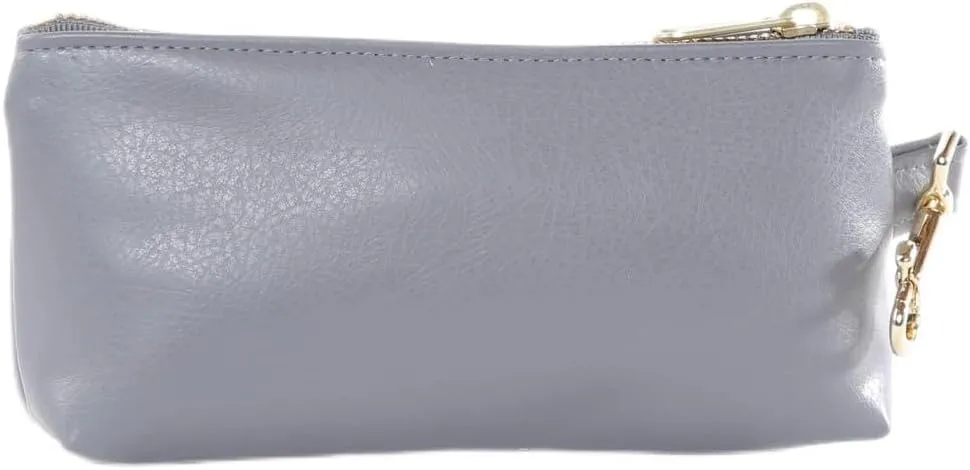 KEYPER® Bag - Mini Women’s Clutch Purse Travel Purse Wrist Pouch Faux Leather Mini Purse Small Wristlet Wallets for Women