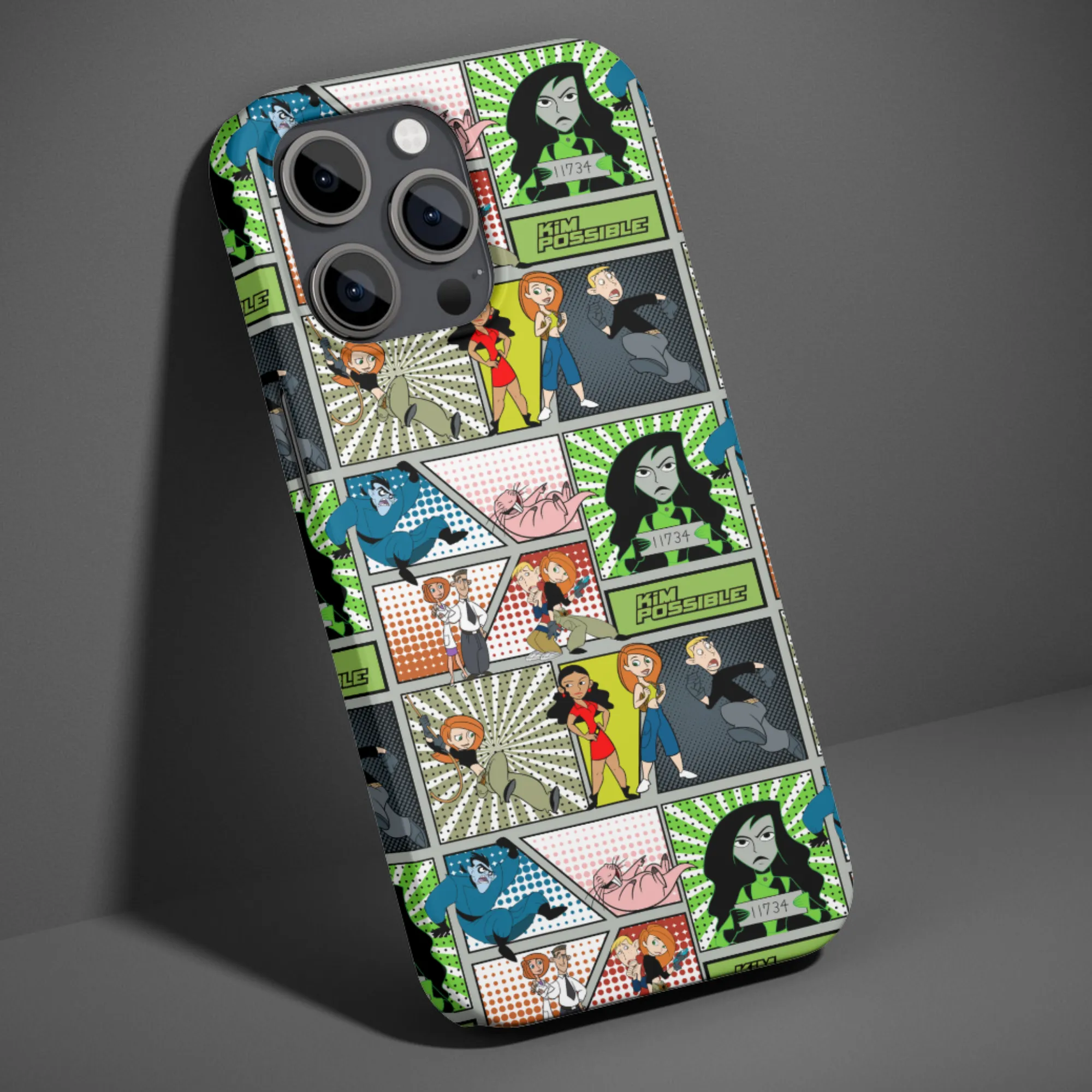 Kim Possible Patchwork Phone Case