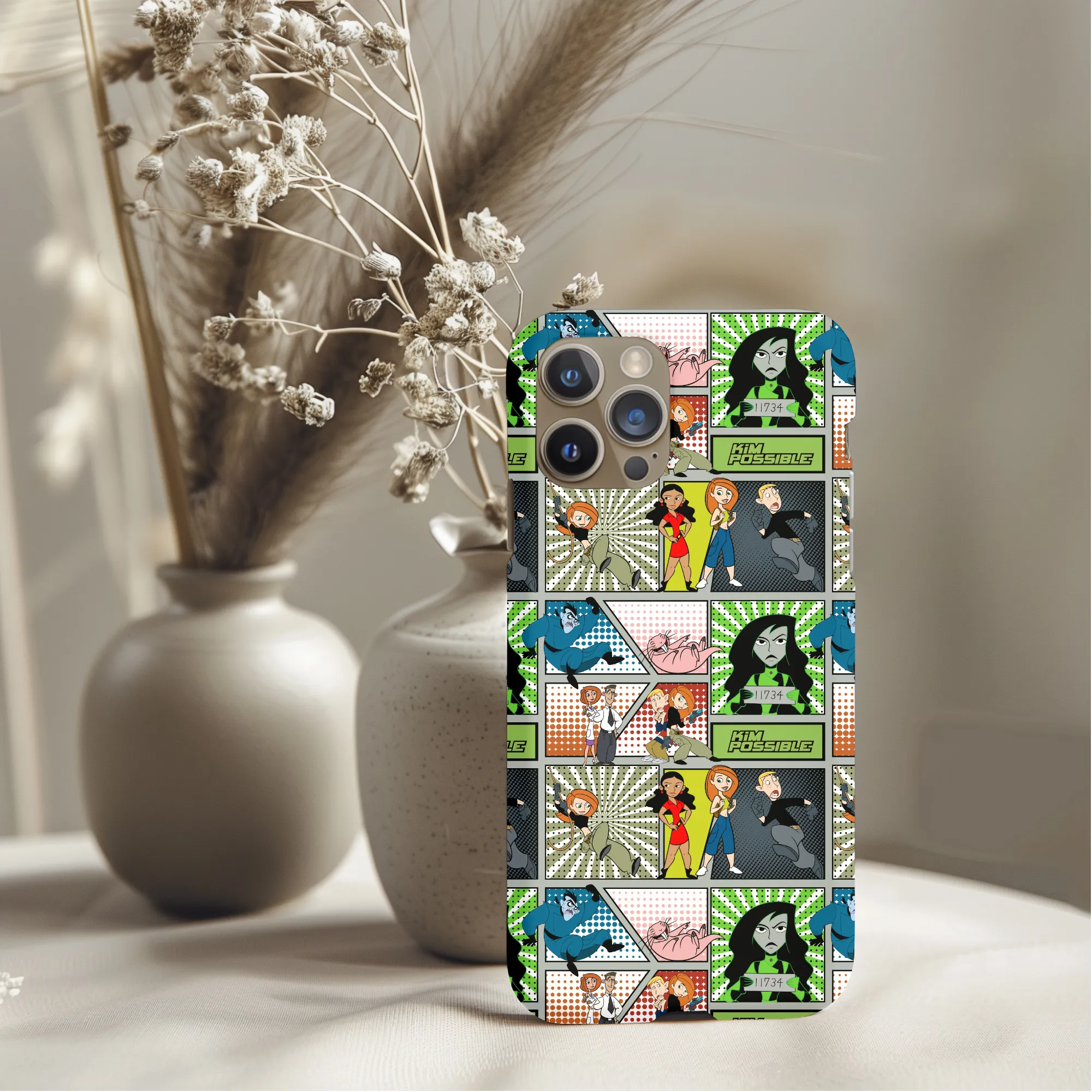 Kim Possible Patchwork Phone Case