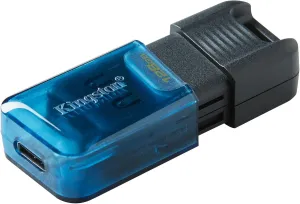 Kingston DataTraveler 80 M 128GB USB-C Flash Drive | USB 3.2 Gen 1 | Up to 200MB/s | DT80M/128GB