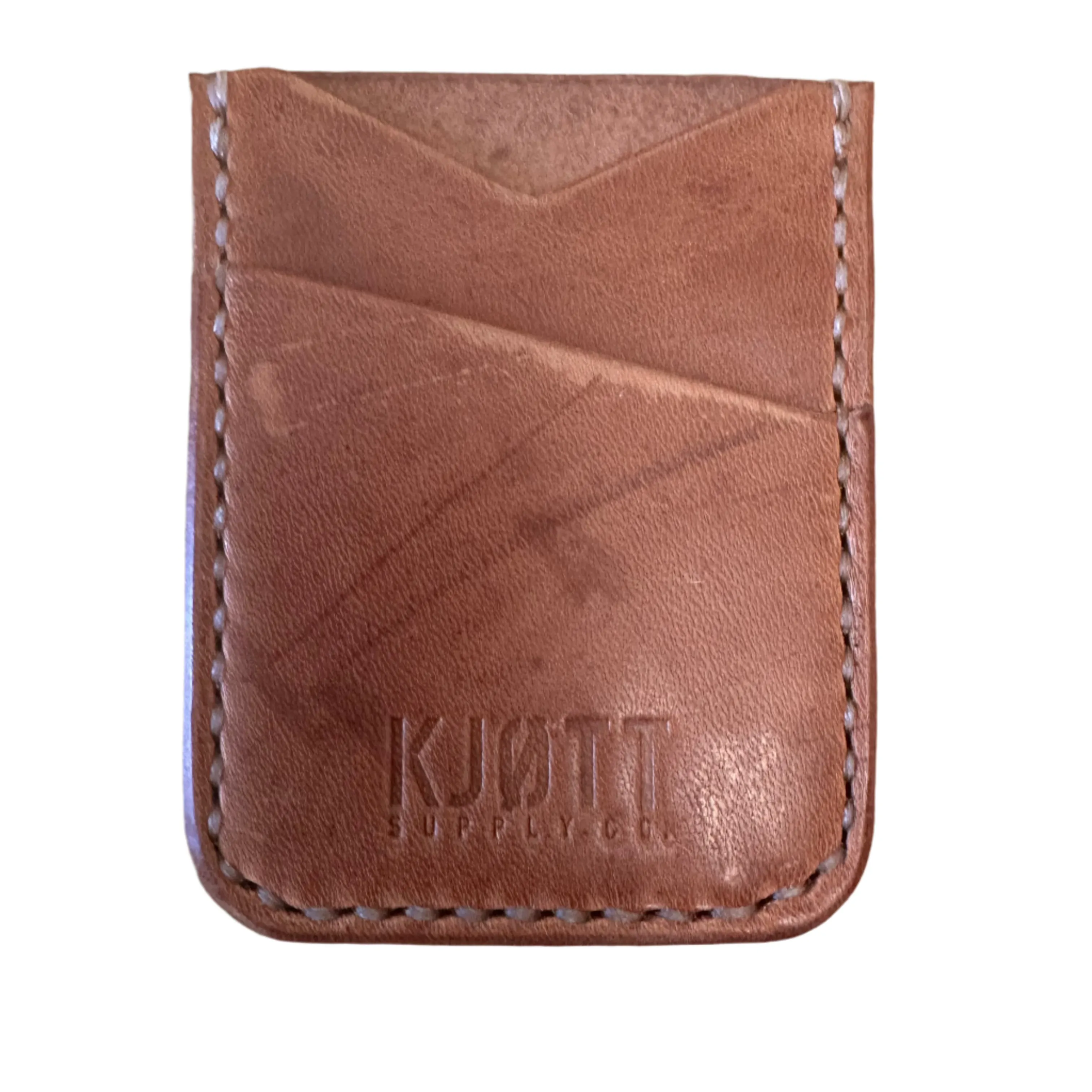 Kjøtt Supply Co Leather 005 Card Holder - Horween Natural