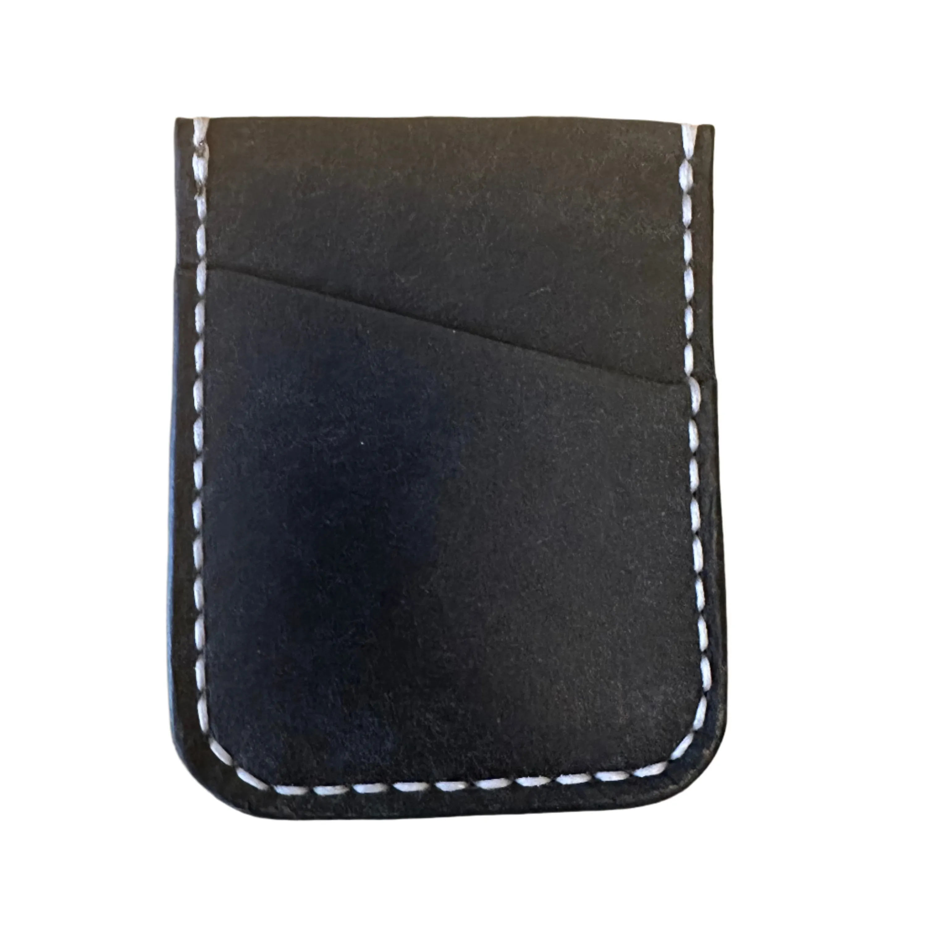 Kjøtt Supply Co Leather 005 Vertical Card Holder - Pueblo Navy