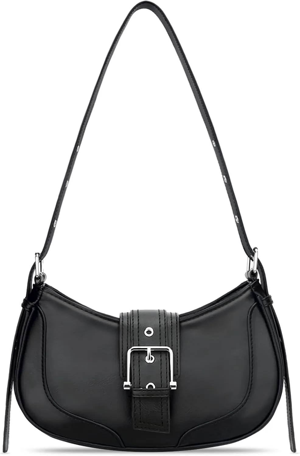 KKXIU Shoulder Bags for Women Retro Crescent Hobo Handbag Y2K Underarm Purse