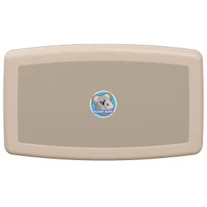 Koala Kare Surface-Mounted Horizontal Baby Changing Station, Model KB300-00 (Beige)