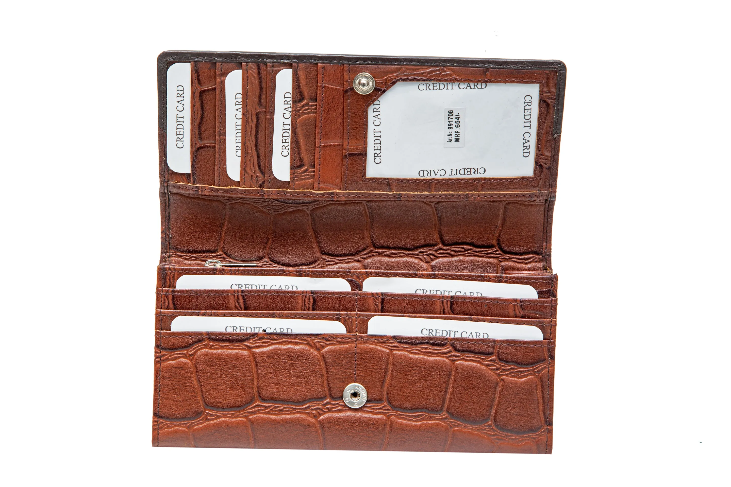LADIES LEATHER CLUTCH 991706