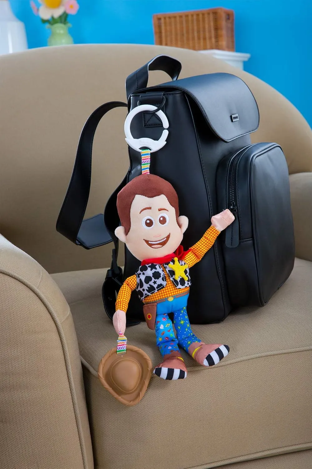 Lamaze Disney/Pixar Toy Story Clip & Go Woody Stroller Toy