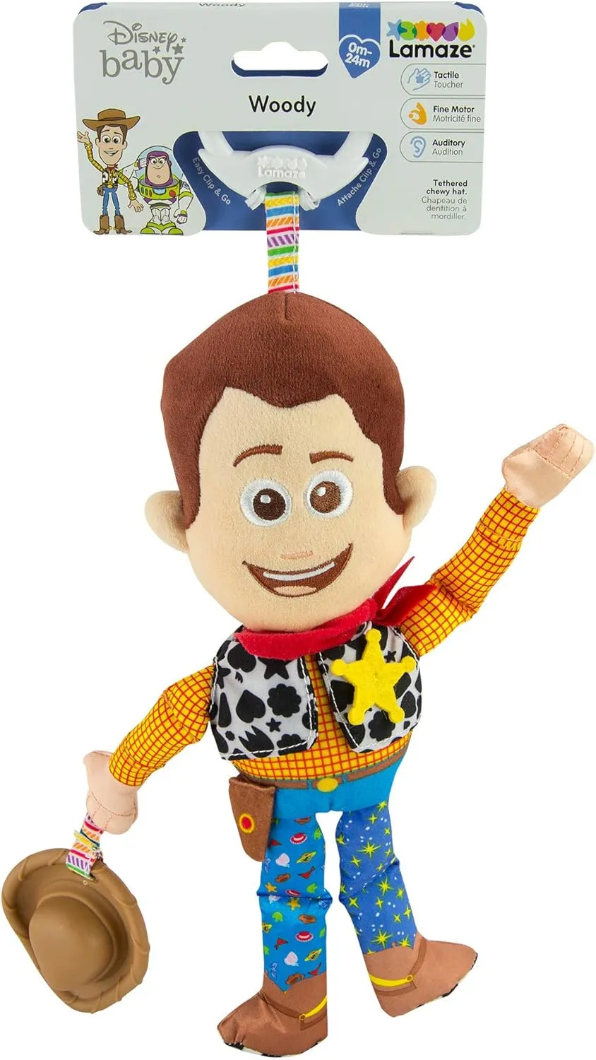 Lamaze Disney/Pixar Toy Story Clip & Go Woody Stroller Toy