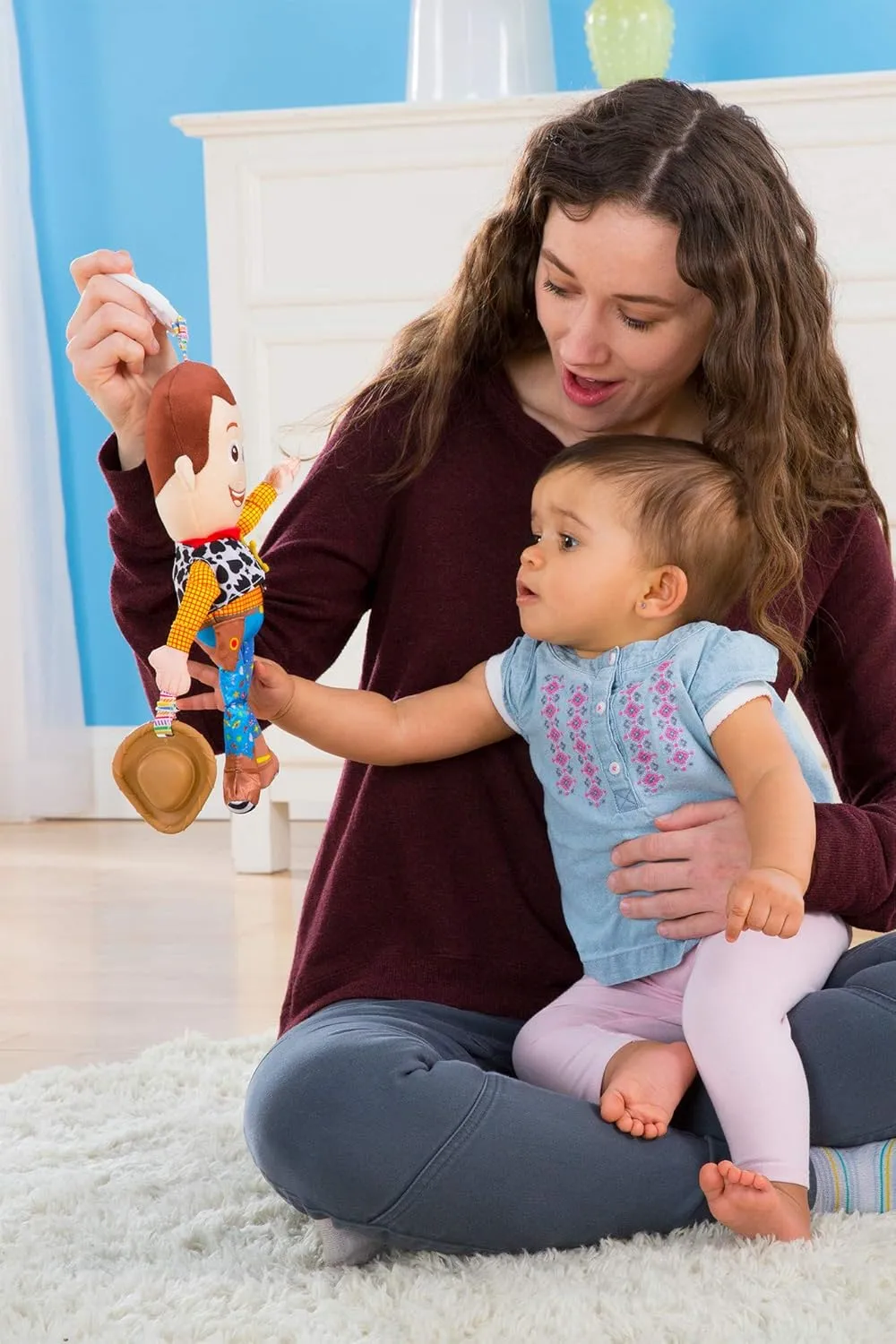 Lamaze Disney/Pixar Toy Story Clip & Go Woody Stroller Toy