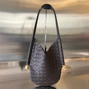 LAMBSKIN CHOCOLATE SOLSTICE Veneta Curated collection MINI Bottega Only today 30