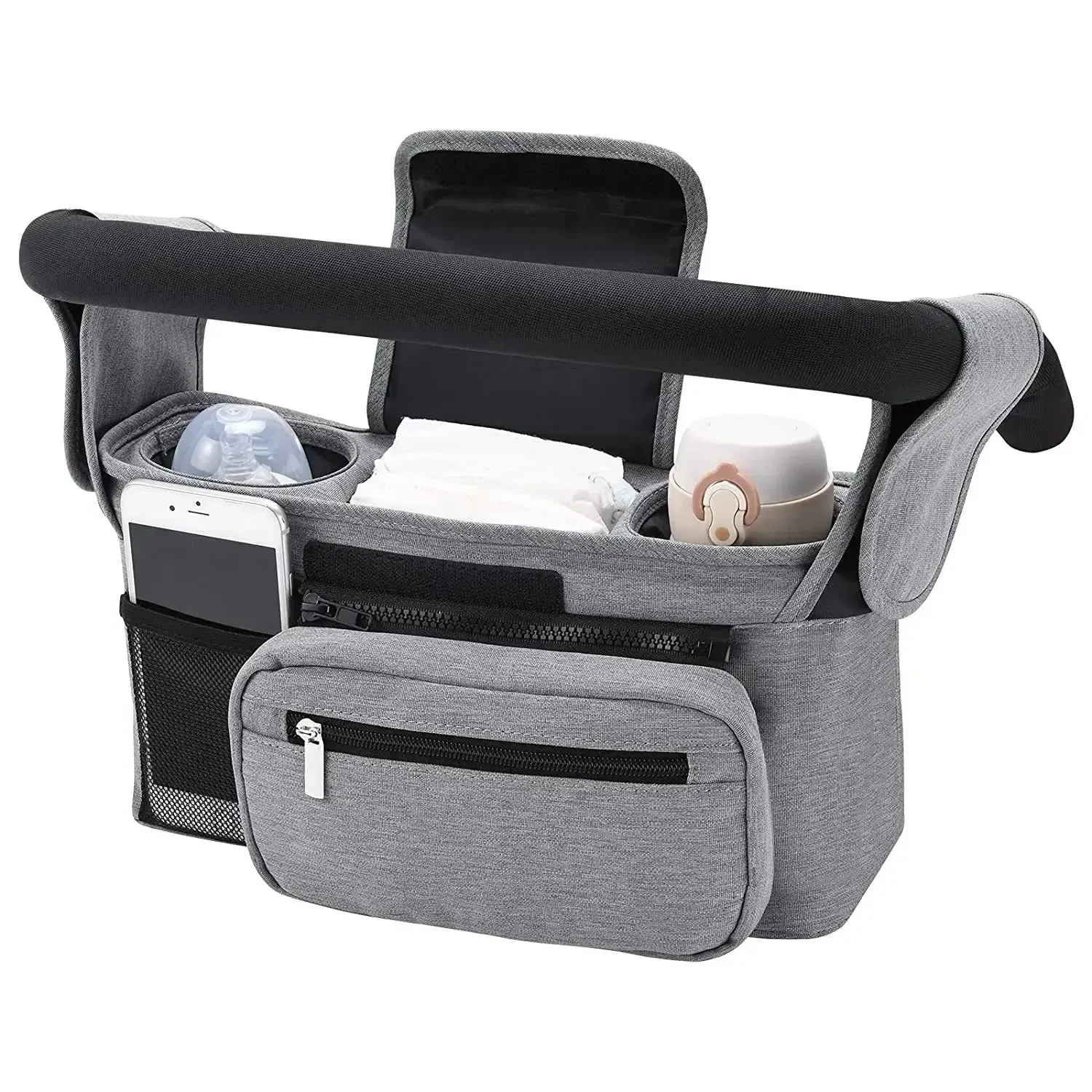 Large Capacity Baby Stroller Organizer Bag
