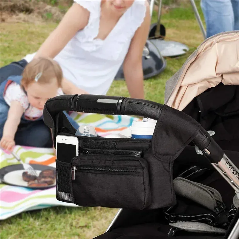 Large Capacity Baby Stroller Organizer Bag