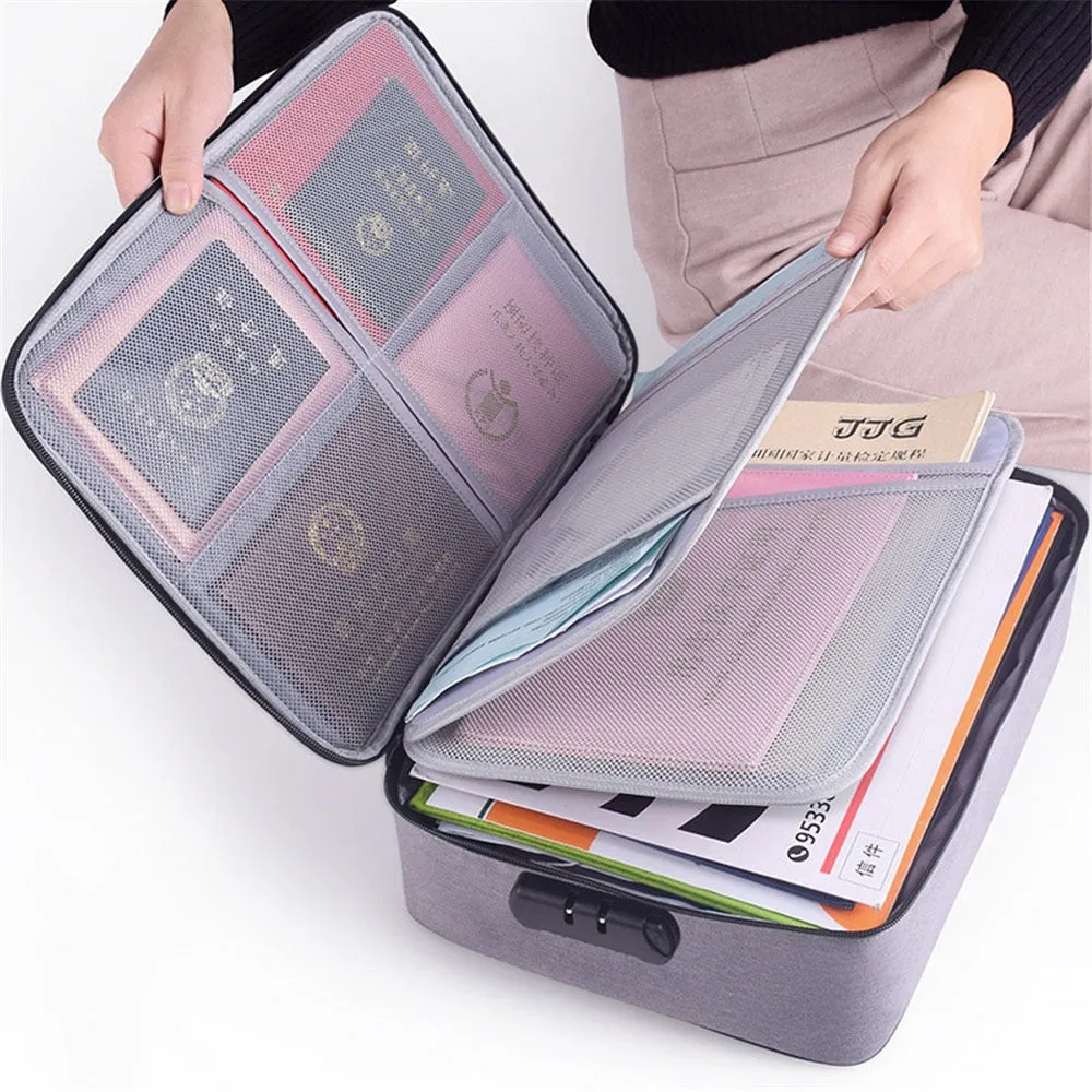 Large Capacity Document File Bag Case Waterproof