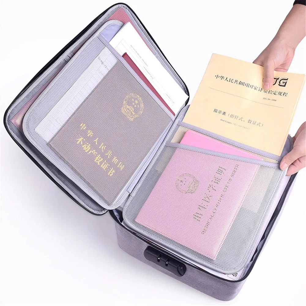 Large Capacity Document File Bag Case Waterproof