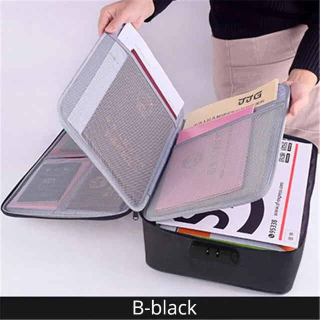 Large Capacity Document File Bag Case Waterproof