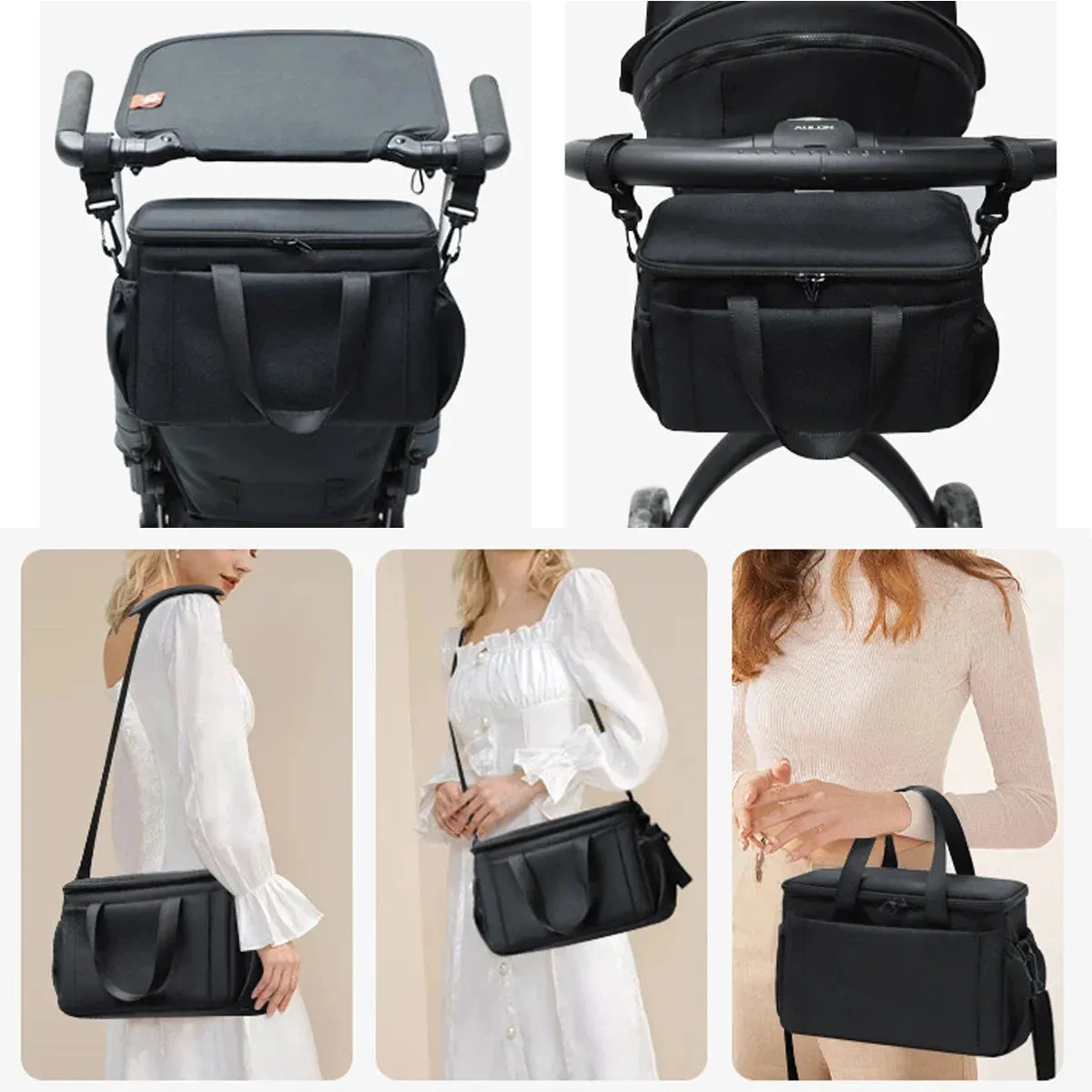 Large Capacity Stroller Organizer Bag