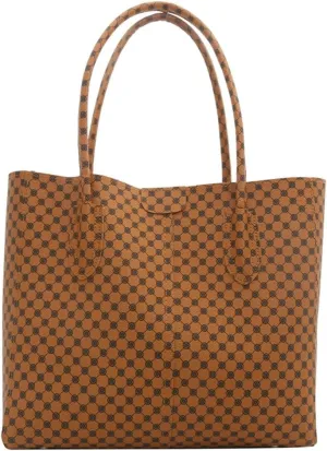 Large Vegan Leather Tote Bags Women Weekender Shoulder Bag Shopper Handbag Travel Purse
