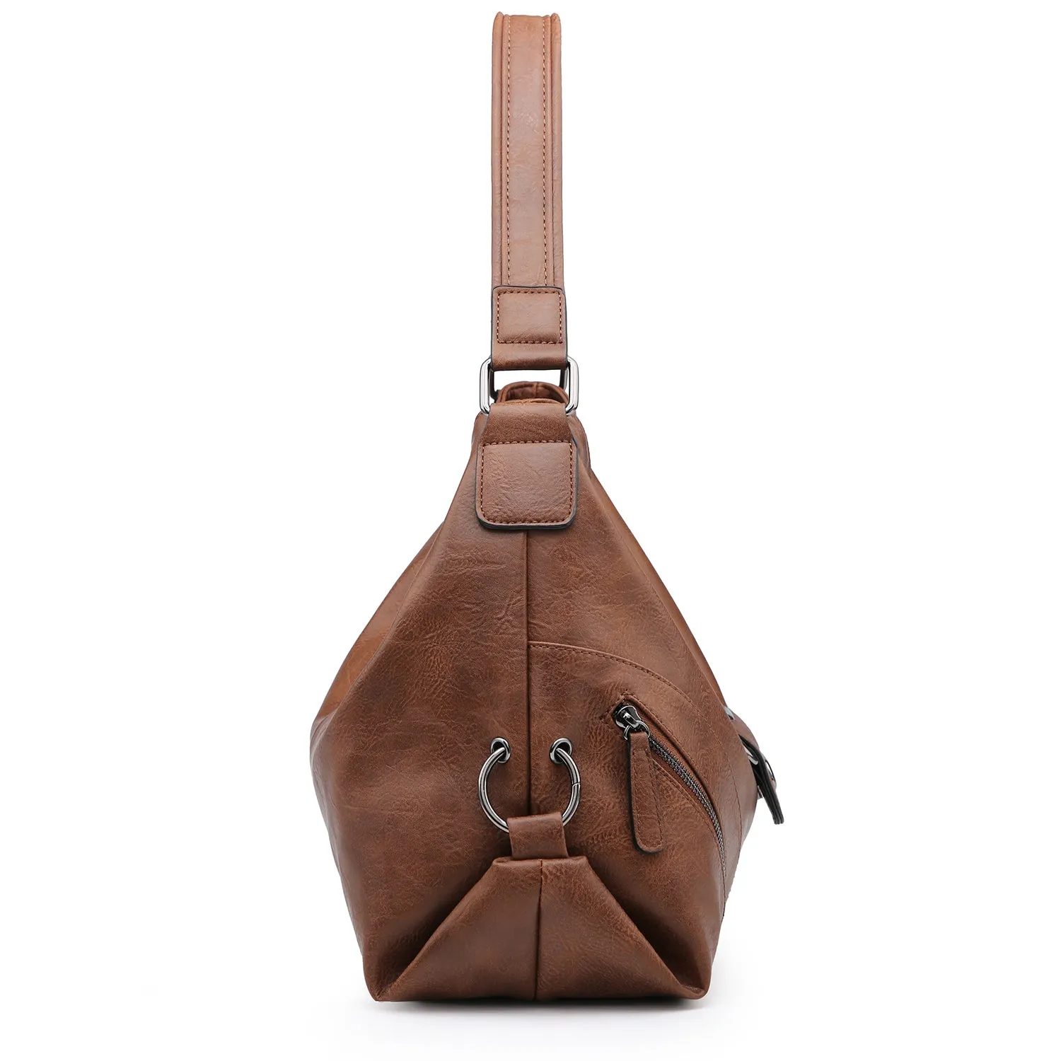 Large Women Hobo Purse Shoulder Bag Ladies Buckle Handbags