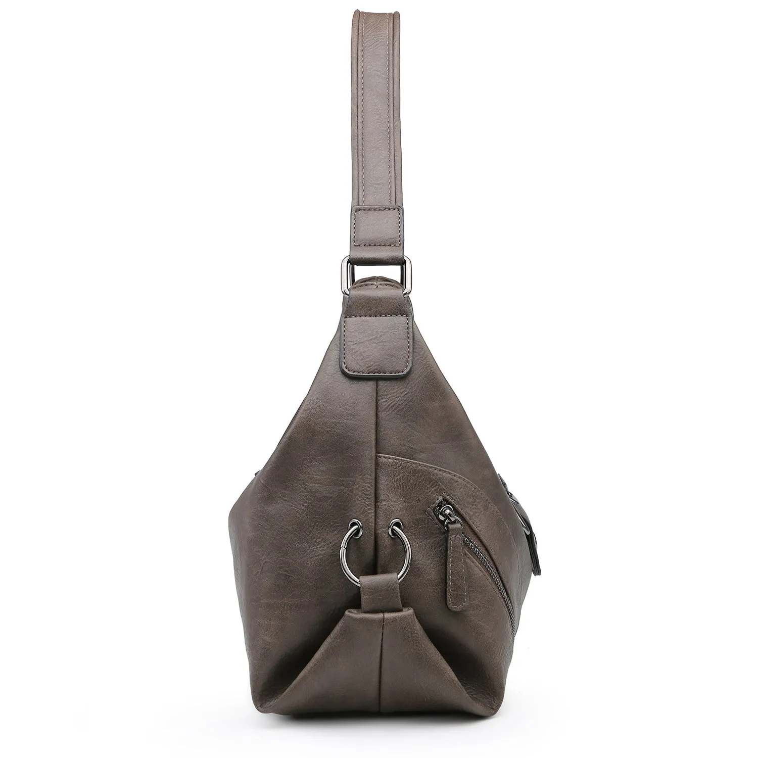 Large Women Hobo Purse Shoulder Bag Ladies Buckle Handbags