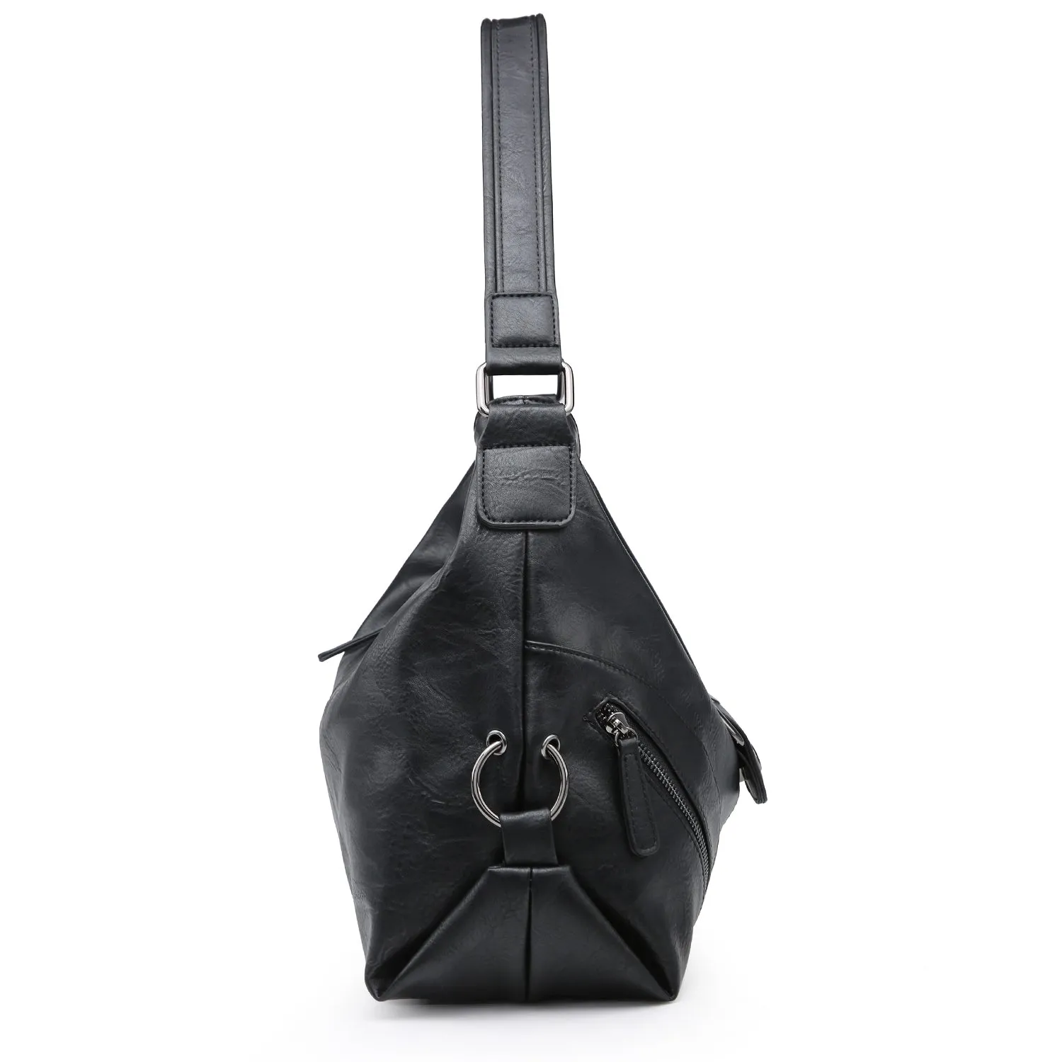 Large Women Hobo Purse Shoulder Bag Ladies Buckle Handbags