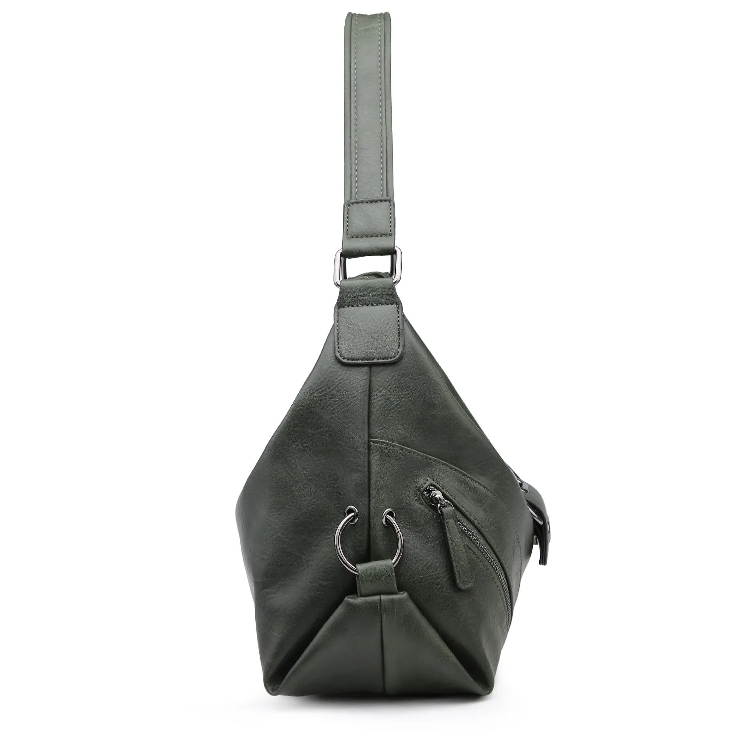Large Women Hobo Purse Shoulder Bag Ladies Buckle Handbags