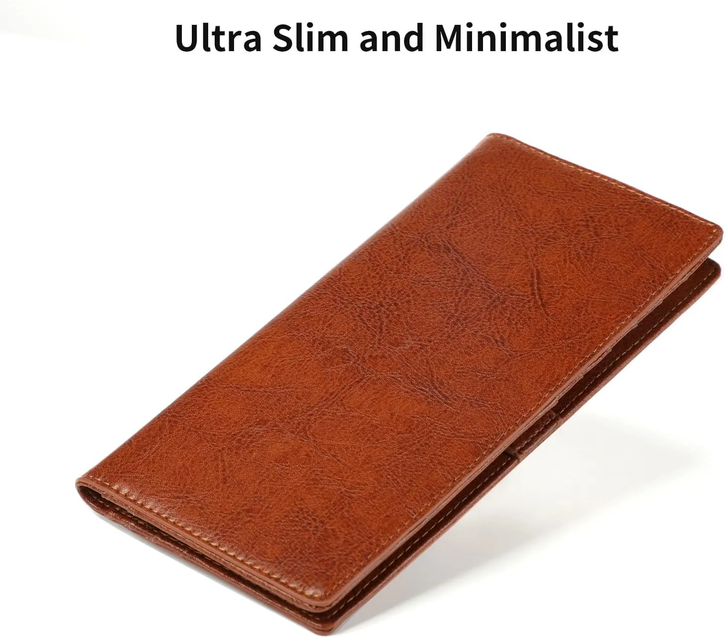 Lavemi Ultra Slim Thin Leather Women Wallet RFID Blocking Credit Card Holder Bifold Long Ladies Billfold