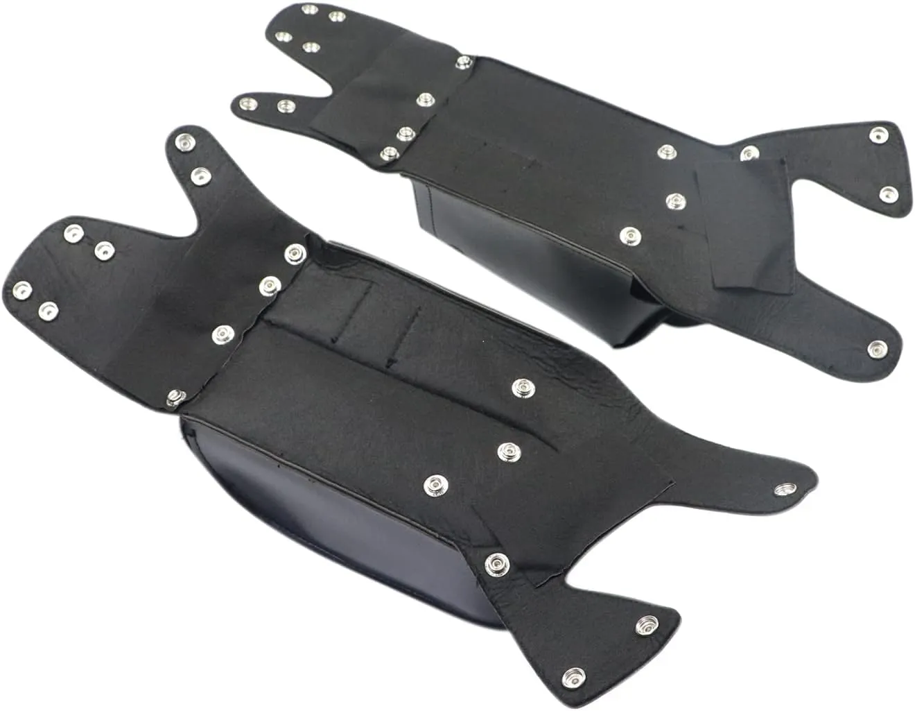 Left and Right Side Saddlebag Guard Bag with Water Bottle Holder for Harley Touring Road King Electra Glide Road Street Glide 1983-2023