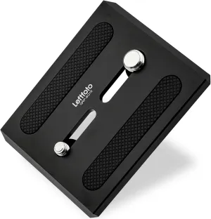 Leftfoto Tripod Camera Quick Release Plate for Sachtler Fluid Heads (aktiv12T、aktiv14T、DV12、Video 15、 Video 18、Video 20、Video 25 Plus、Video 18DDutch Series) Replace Touch & Go Plate S