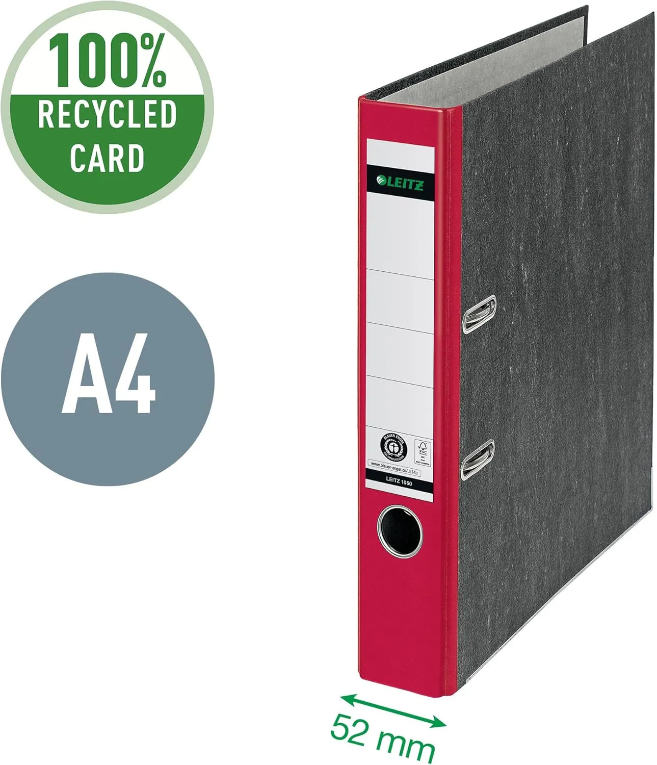 Leitz Quality Folder 180° Slim red