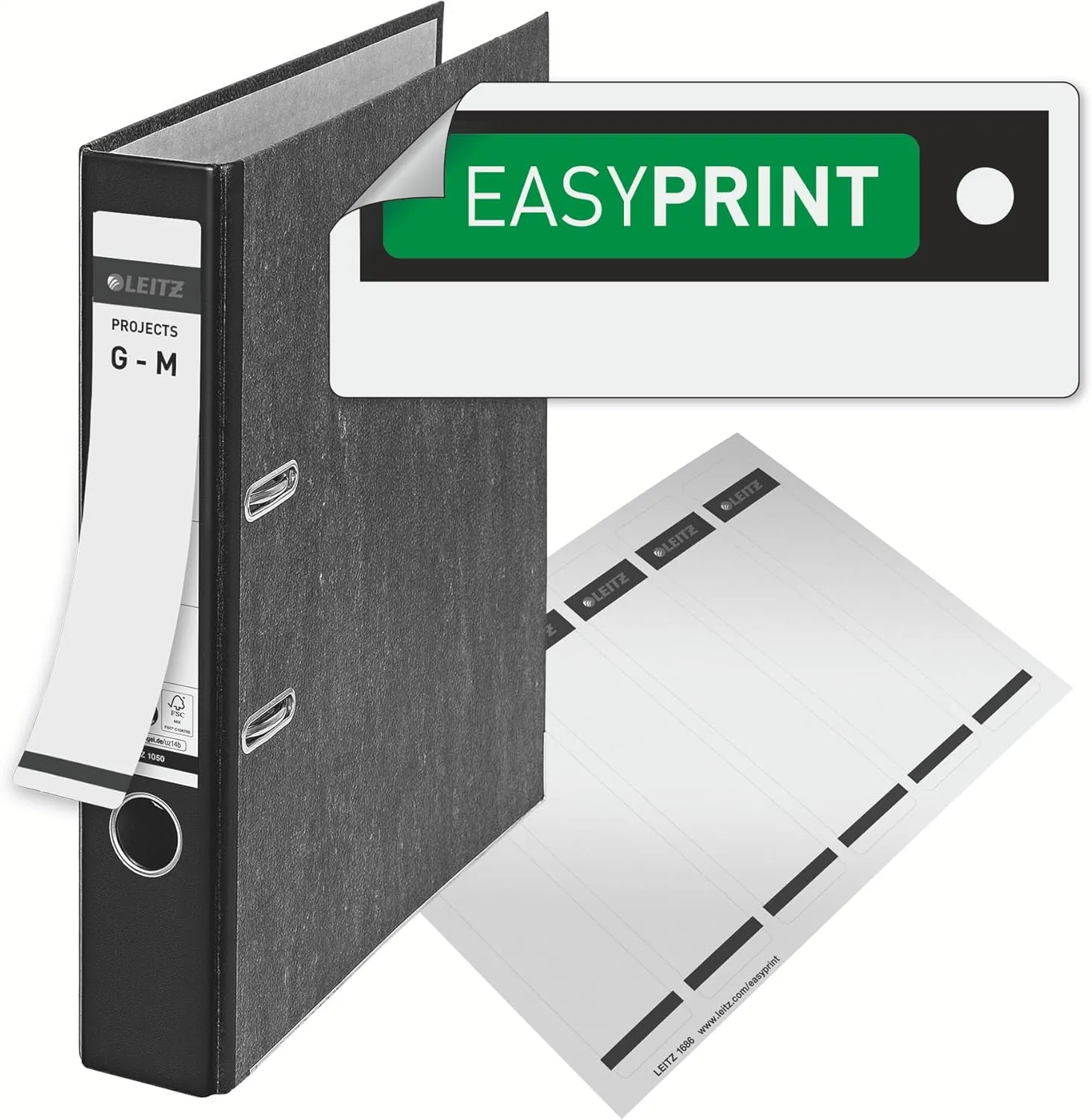 Leitz Quality Folder 180° Slim red
