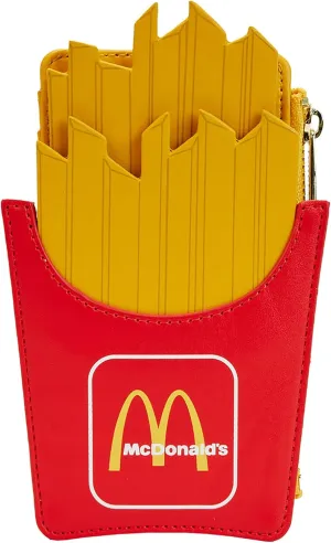 Loungefly X McDonalds French Fries Cardholder - Cute Wallets Cosplay Snack Foodie