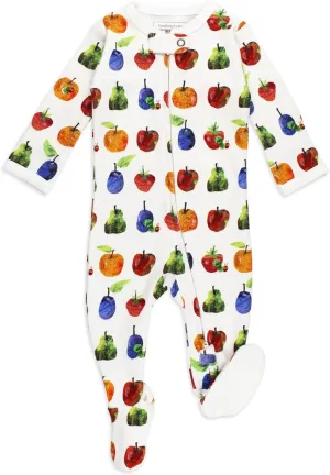 L'ovedbaby Unisex Baby Organic 2-Way Zipper Footie