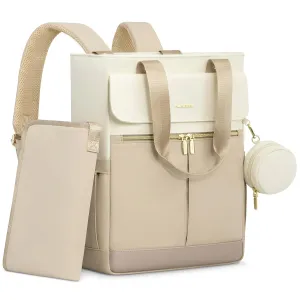 LOVEVOOK Diaper Backpack, Diaper Bag Tote with Insulated Pockets, Baby Bag for Girl Boy with Changing Pad, Large Baby Diaper Bag with Pacifier Case, Anti-Theft Travel Backpack for Women