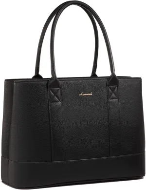 LOVEVOOK Laptop Bag for Women, Computer Work Tote Bag, Large Business Shoulder Handbag for Office, Gift, Travel, Teacher