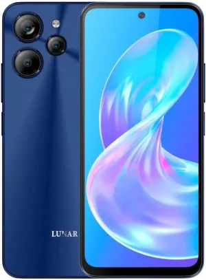 LUNAR Eclipse L1 5G Unlocked Android Smart Phone, 6.79 Inches Display, 5000mAh Battery, Fast Charging, 50MP 5MP 2MP Rear Camera with AI, 16MP Front Camera, Android 14, Aura Blue