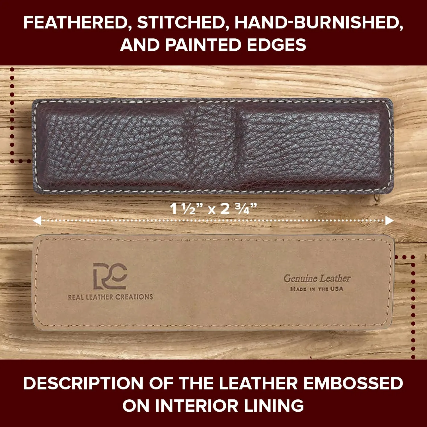 Magnetic Money Clip for Men Genuine Leather Money Clip for Men with 2 Strong Shielded Magnets | Minimalist, Slim Money Clip Holds 10 to 12 Bills