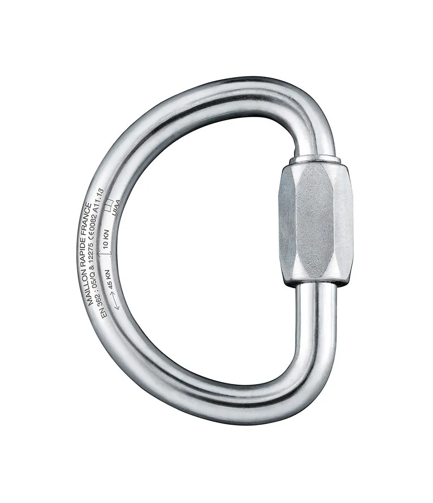 Maillon Rapide Quick Link, Semi-Round, Aluminum