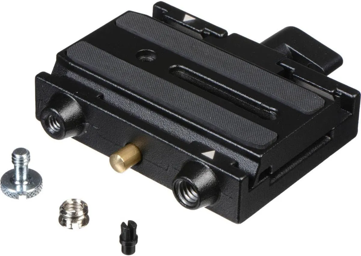 Manfrotto 577 Rapid Connect Adapter with Sliding Mounting Plate for Bogen/Manfrotto Tripods