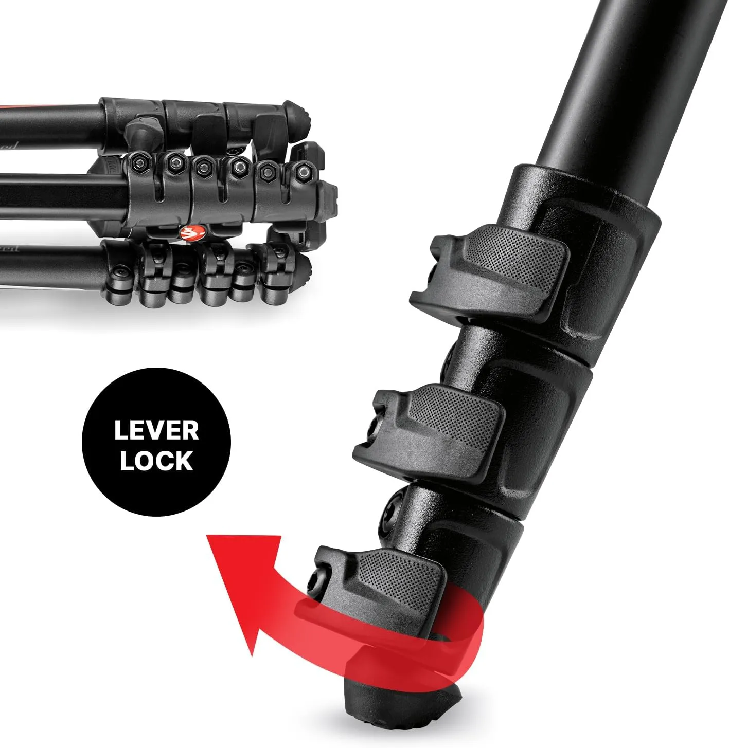 Manfrotto Befree Advanced Special Edition 4-Section Aluminum Travel Tripod with 494 Center Ball Head for Sony Alpha Cameras