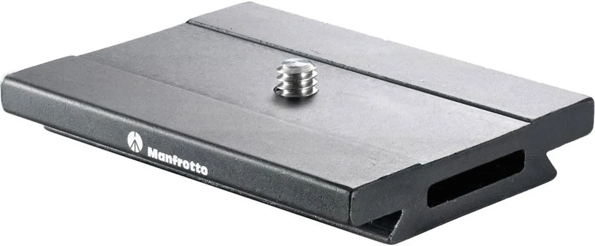 Manfrotto MSQPL Quick Release Plate for Q6 Top Lock System (Black)
