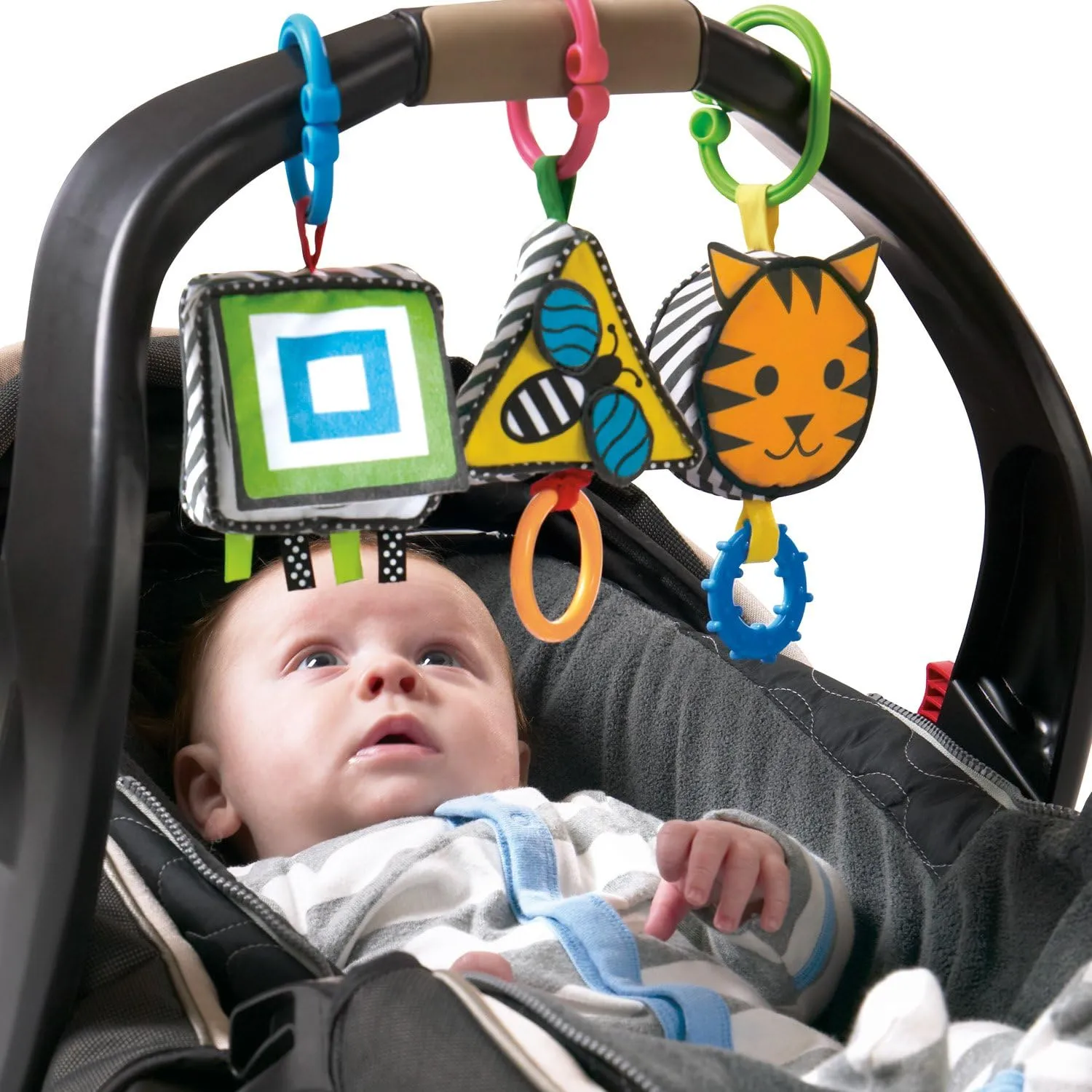Manhattan Toy Wimmer-Ferguson Clip and Discover Shapes Travel Activity Set