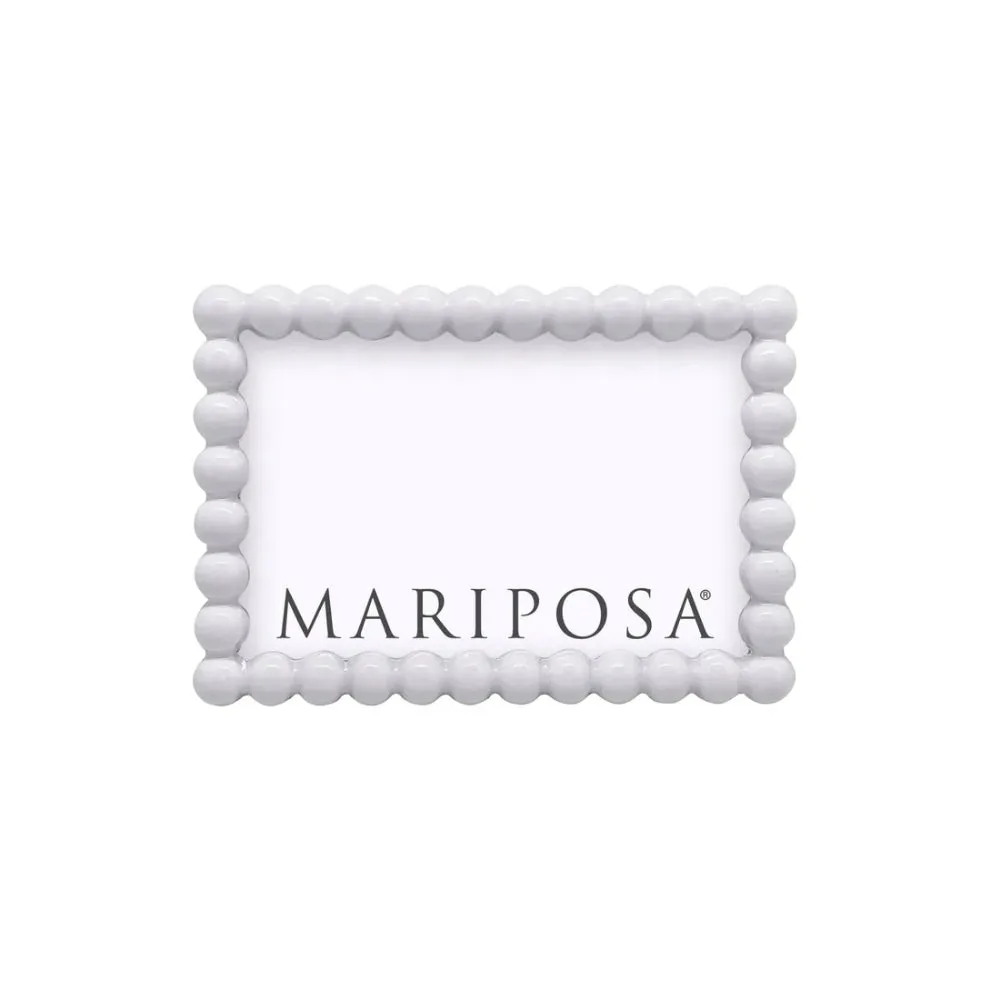Mariposa Baubles White Frame
