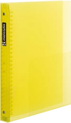 Maruman F300B-04 Loose Leaf Binder, B5, Septocrule, 26 Holes, Yellow