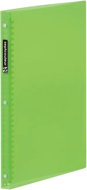 Maruman F481B-03 Loose Leaf Binder, A4, Septocrulle, 30 Holes, Green